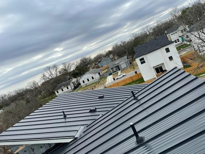 Standing seam metal roof panels with vents for Skylight Repair in West Plains